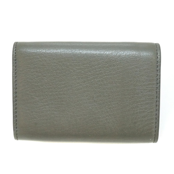 Balenciaga Leather Wallet Gray - Picture 1 of 13